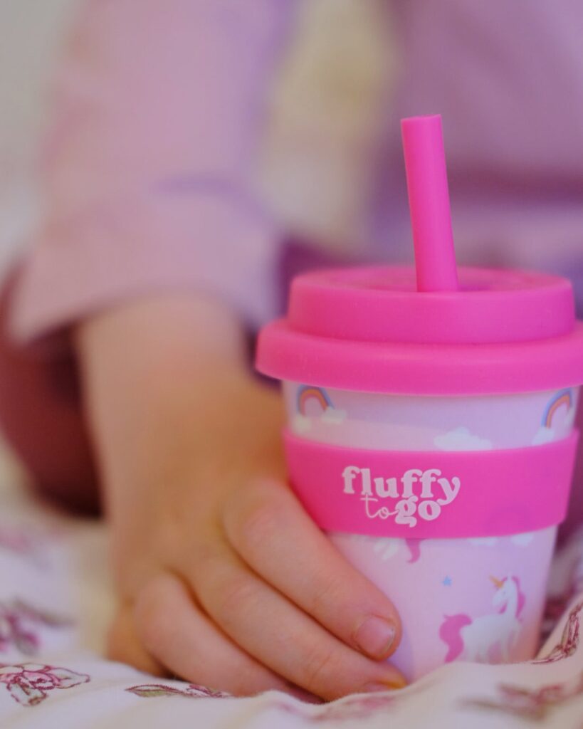 A reusable fluffy cups as part of the Mini Monkeys toys & baby itemss