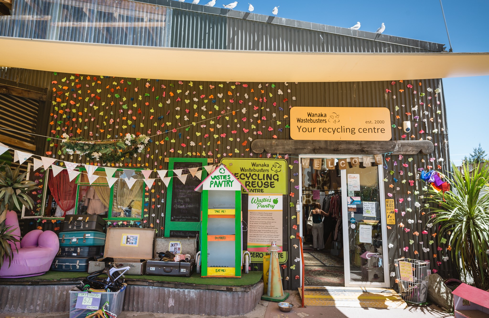 The community pantry at Wastebusters in Wānaka.